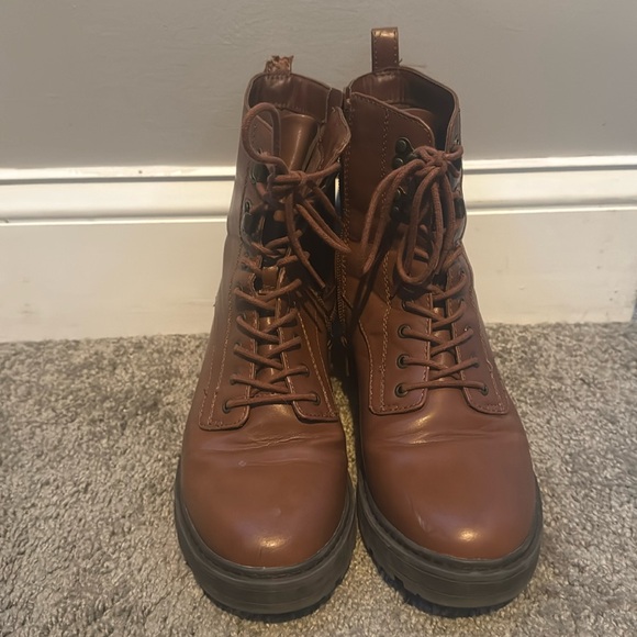 Brown Ankle Boots - Picture 1 of 5